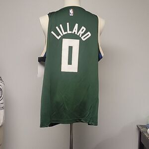 FANATICS NWT Dame Lillard Jersey. Size XL